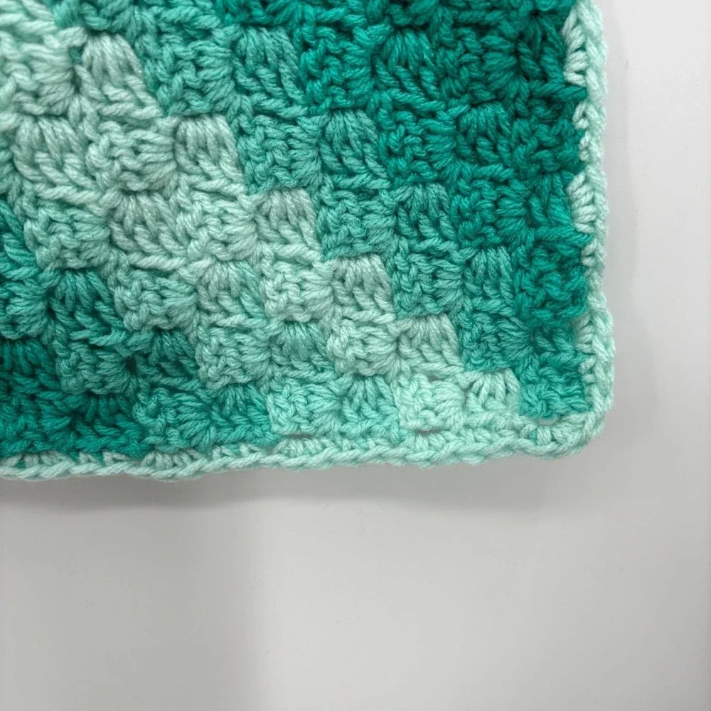 Handmade crochet blanket